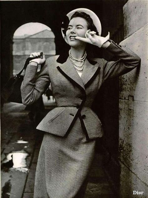 christian dior new look 1950s.